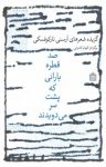 کتاب صد قطره‌ی بارانی که پشت سر می‌دویدند : گزیده شعرهای آرسنی تارکوفسکی نوشته  آرسنی تارکوفسکی  الهام کامرانی